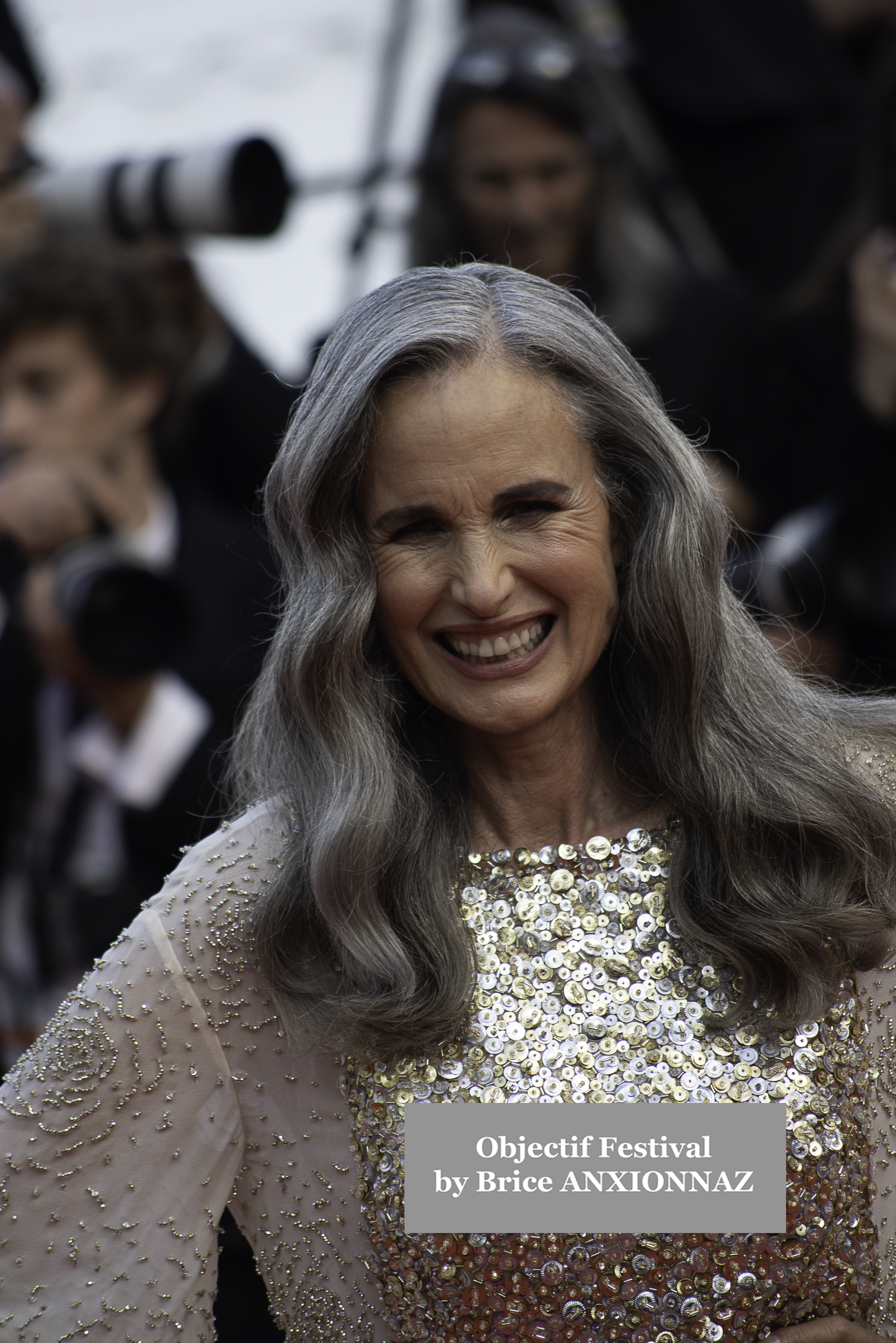 Andie MacDowel / 77th Cannes International Film Festival / Objectif Festival by Brice ANXIONNAZ